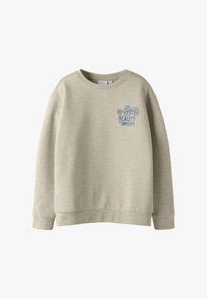 Športni pulover - peyote melange