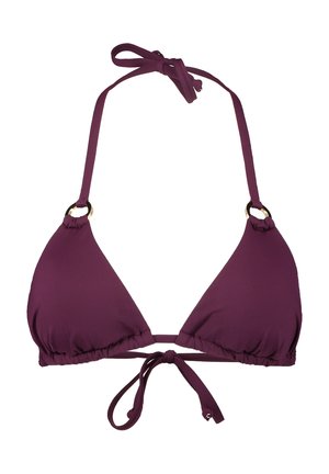 LASCANA WIRE  - Bikini-Top - bordeaux