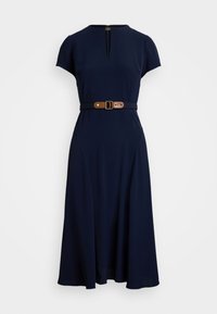 BELTED GEORGETTE DRESS - Koktel haljina / svečana haljina - lighthouse navy