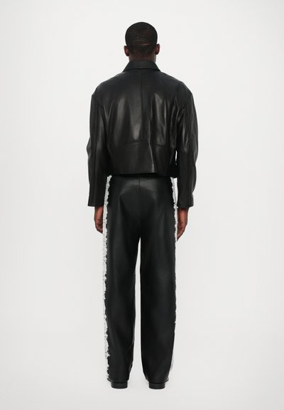 Les Benjamins Δερμάτινο μπουφάν - black