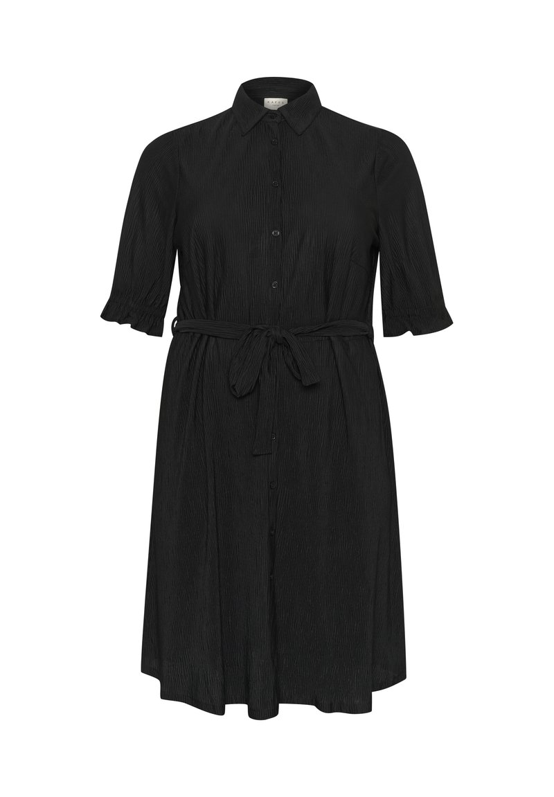 Kaffe Curve Blousejurk gemêleerd zwart