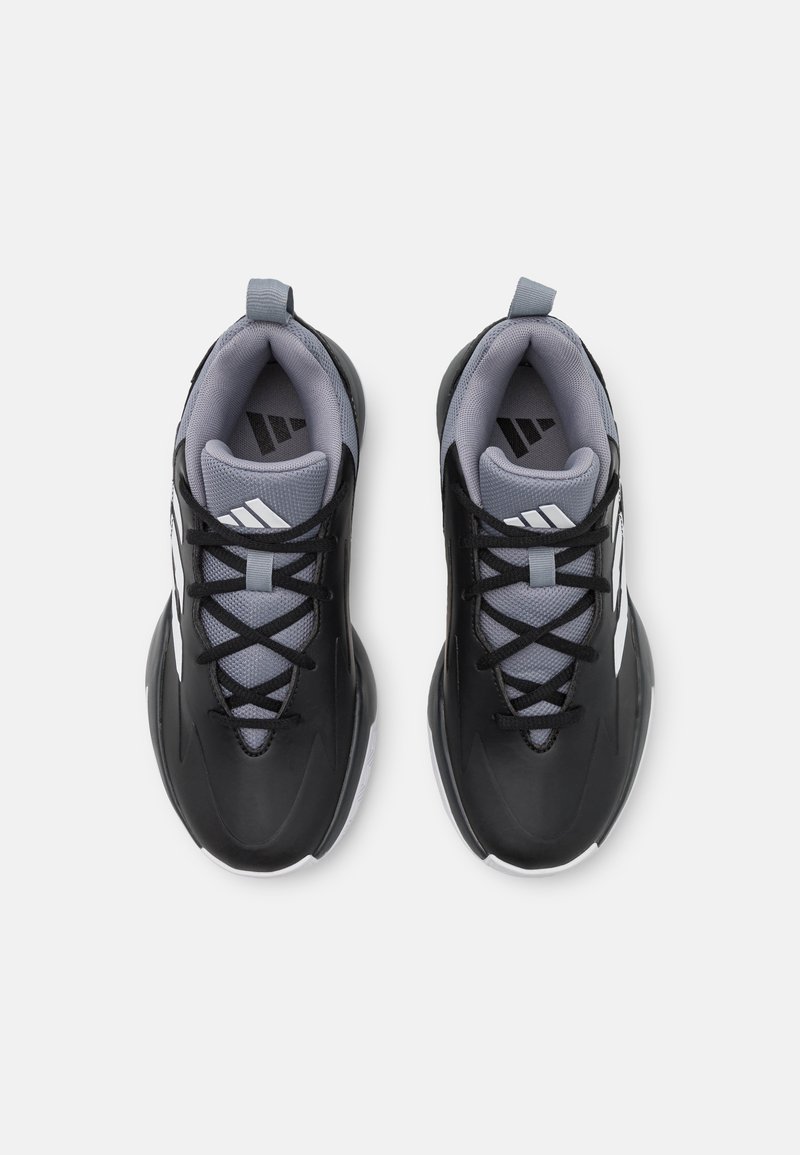 adidas Performance CROSS EM UP SELECT UNISEX - Basketball shoes - core  black/footwear white/grey three/black - Zalando.co.uk