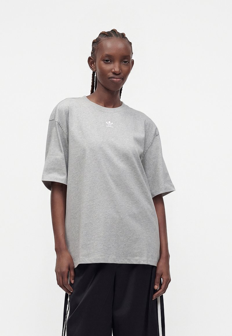 adidas Originals TEE - T-Shirt basic - medium grey heather