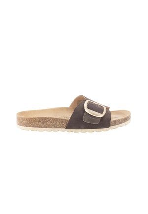 KESLEM, SANDALIAS KESLEM, MUJER - Sandalias planas - marrón
