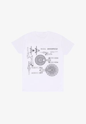Henry Tiger STAR TREK ENTERPRISE SPECS - T-shirt print - white