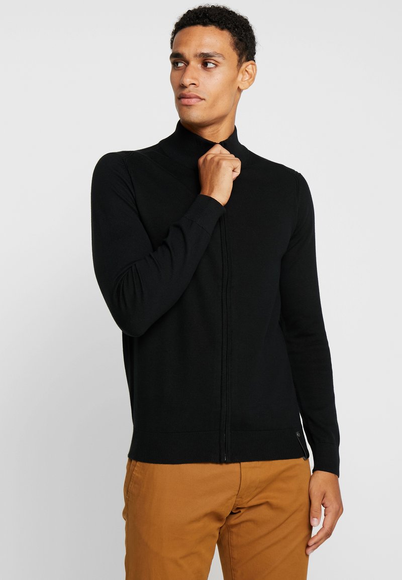 INDICODE JEANS CHANCELLOR - Kardigán - black