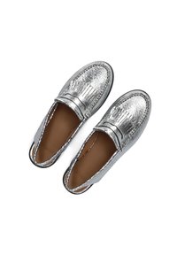 CTWLK PUXI  SUNNY - Slipper - crack laminado argento