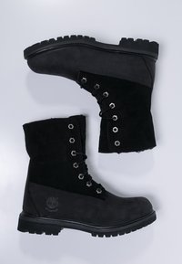 Timberland Botines con cordones - black