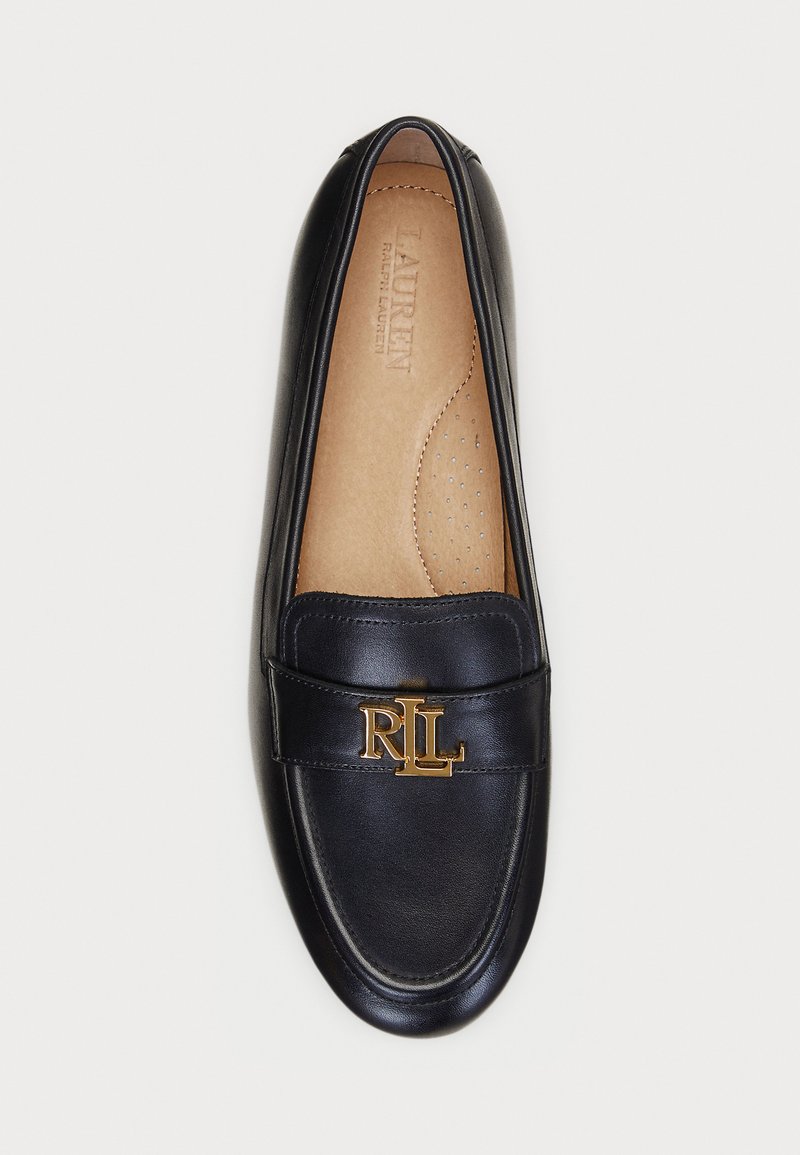 Lauren Ralph Lauren AVERI III BURNISHED LEATHER LOAFER Slippers