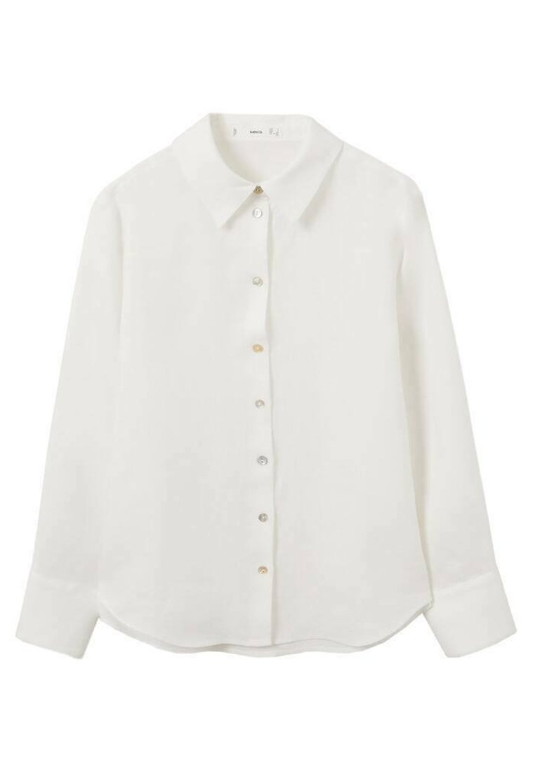 Mango Overhemdblouse crème