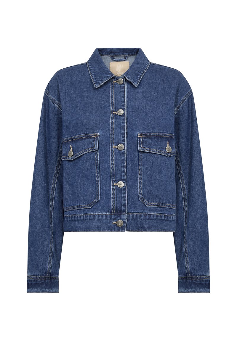 culture Spijkerjas blauw denim/bluedenim culture Spijkerjas blauw denim/bluedenim