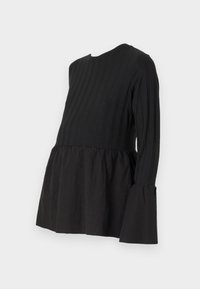 Topper langermet - black
