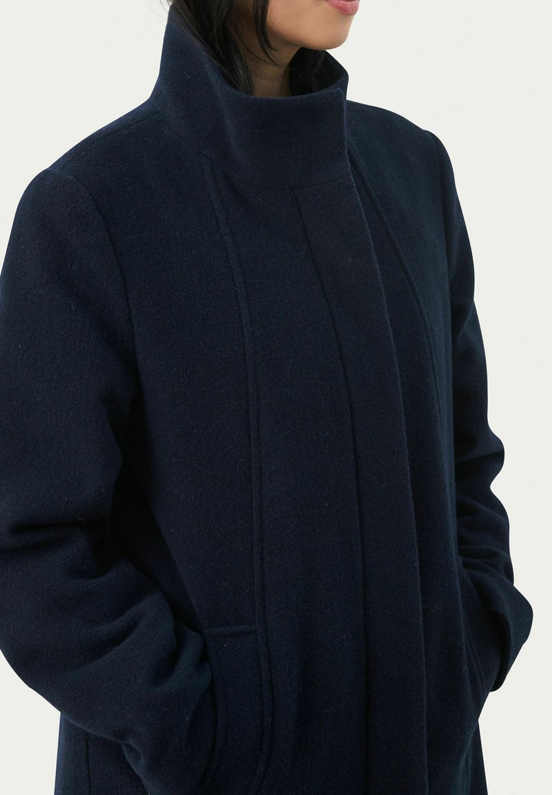BRERAS MILANO Cappotto Doppiopetto In Lana | Blu | IT