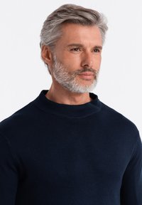 Ombre Strickpullover - navy