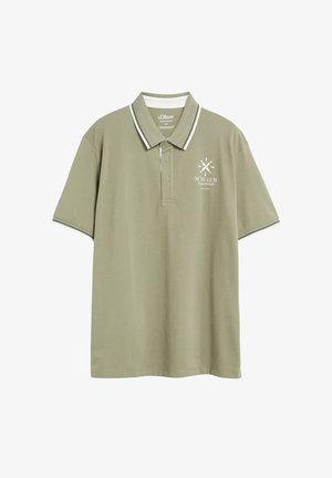 s.Oliver, POLO-SHIRT - Polo - tannengrün
