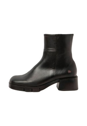 VARSOVIA - Botines con plataforma - black