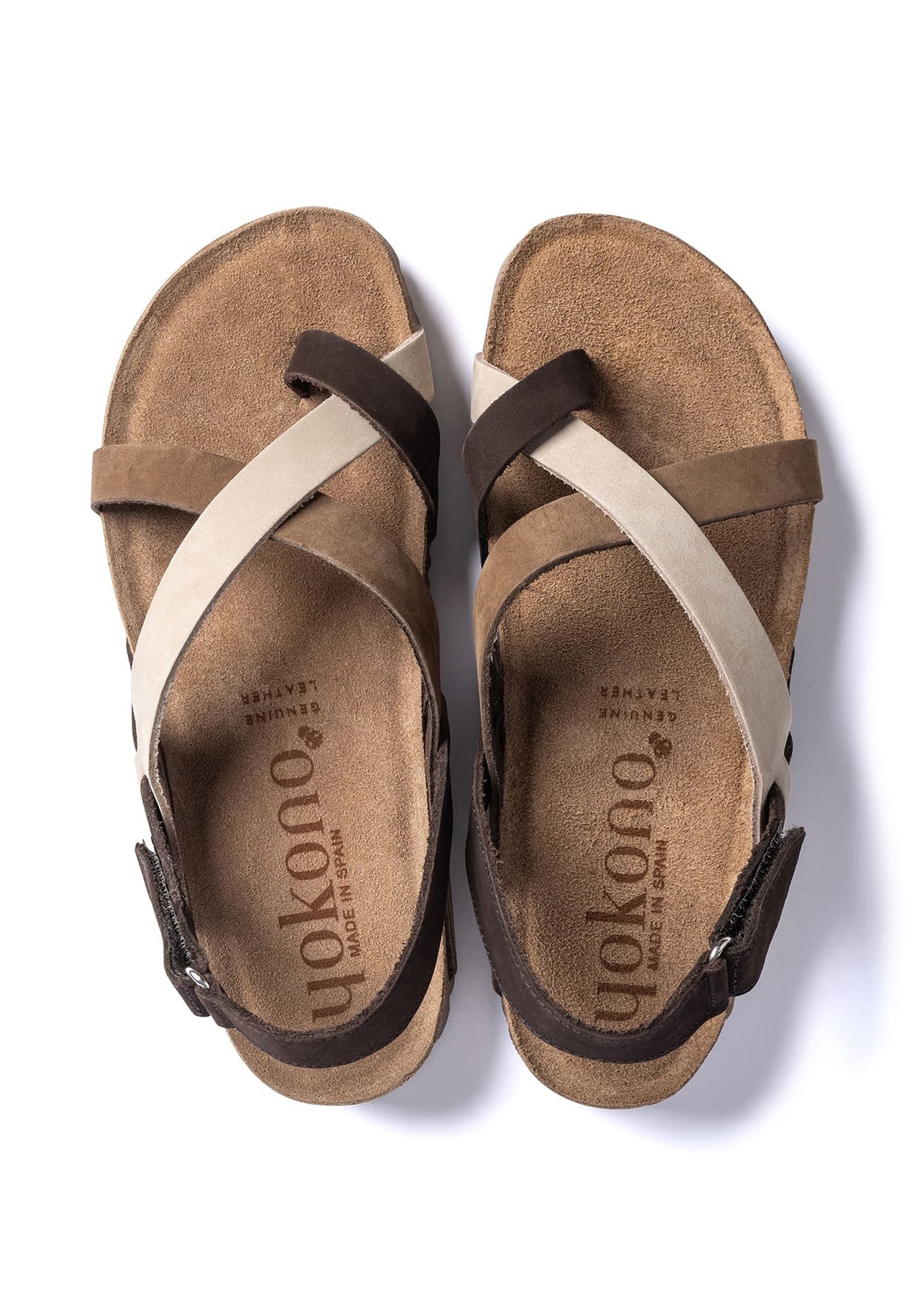 Yokono JERBA-718 - Sandalias de dedo - marron/marrón - Zalando.es