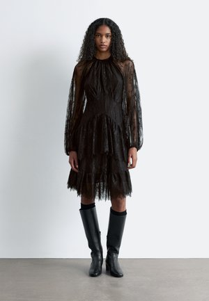 FRILL - Cocktailkleid/festliches Kleid - black