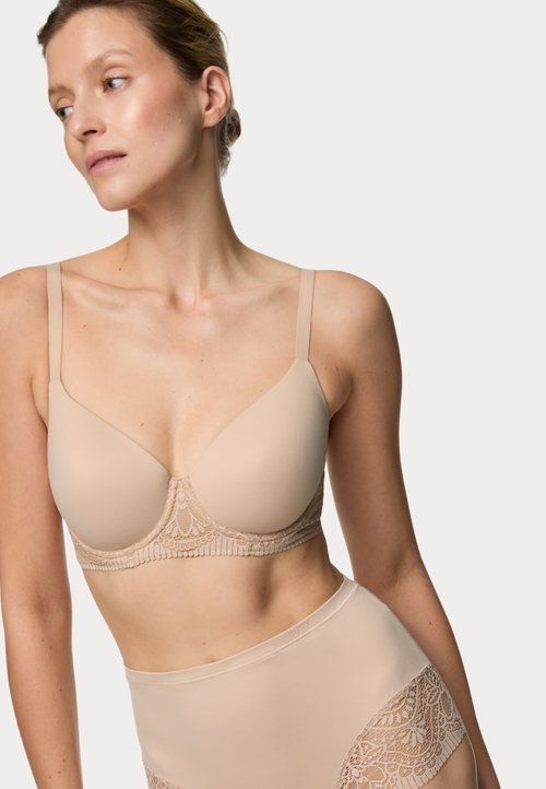 Jupe femme Marks and Spencer noire polyester mélangé ligne A taille 10