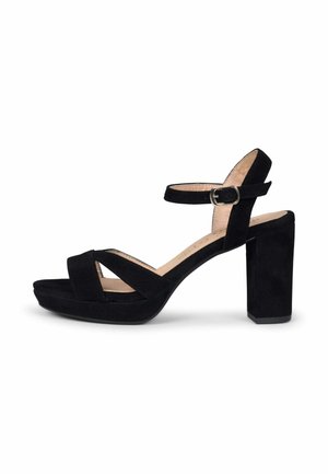 MiMao, PARIS - Sandalias de tacón - black