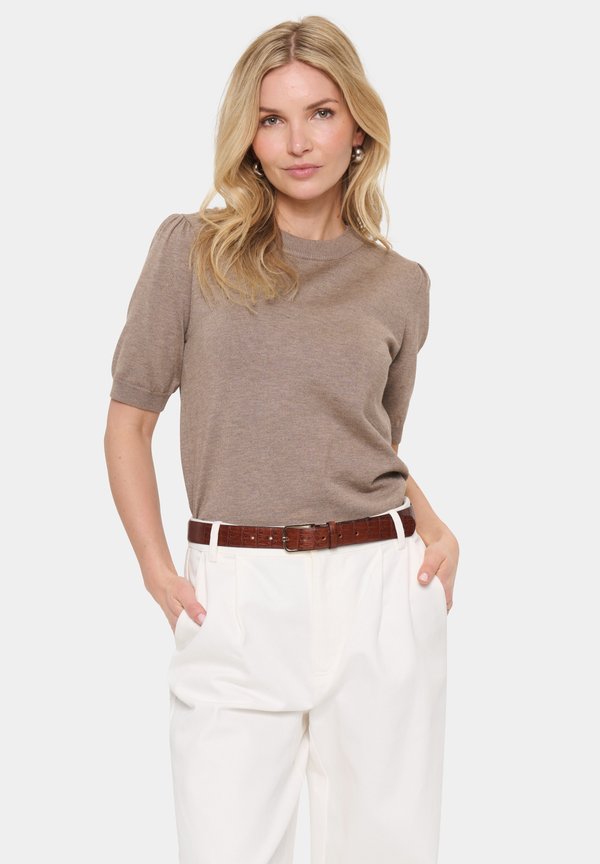 MILA - T-Shirt basic - atmos melange