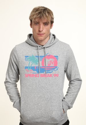MTV PASTEL BEACH - Kapuzenpullover - heather grey