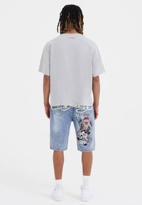 Ed Hardy LOVE-KILLS SLOWLY - Camiseta estampada - washed grey