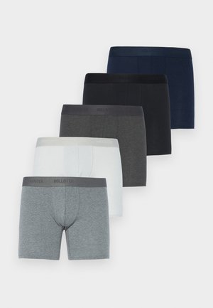 Longer-Length Boxer Brief 5-Pack - Trumpikės - light grey/grey/dark grey/navy/black