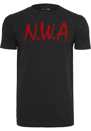 N.W.A - T-shirt con stampa - black