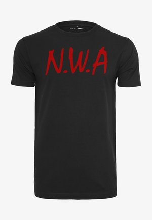 N.W.A - T-shirt imprimé - black