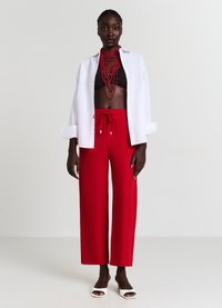 Calliope Stoffhose - rosso