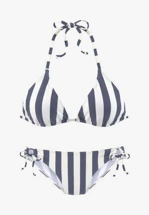 SET - Bikini - marine / weiß