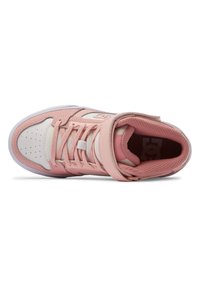 DC Shoes PURE UNISEX - Visoke tenisice - pw0 pink white