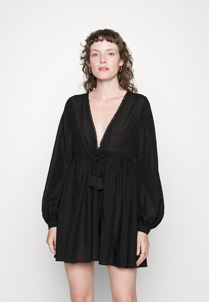 Robe Monica Allsaints – Coupe épurée En Coton Bio Et Laine Mérinos