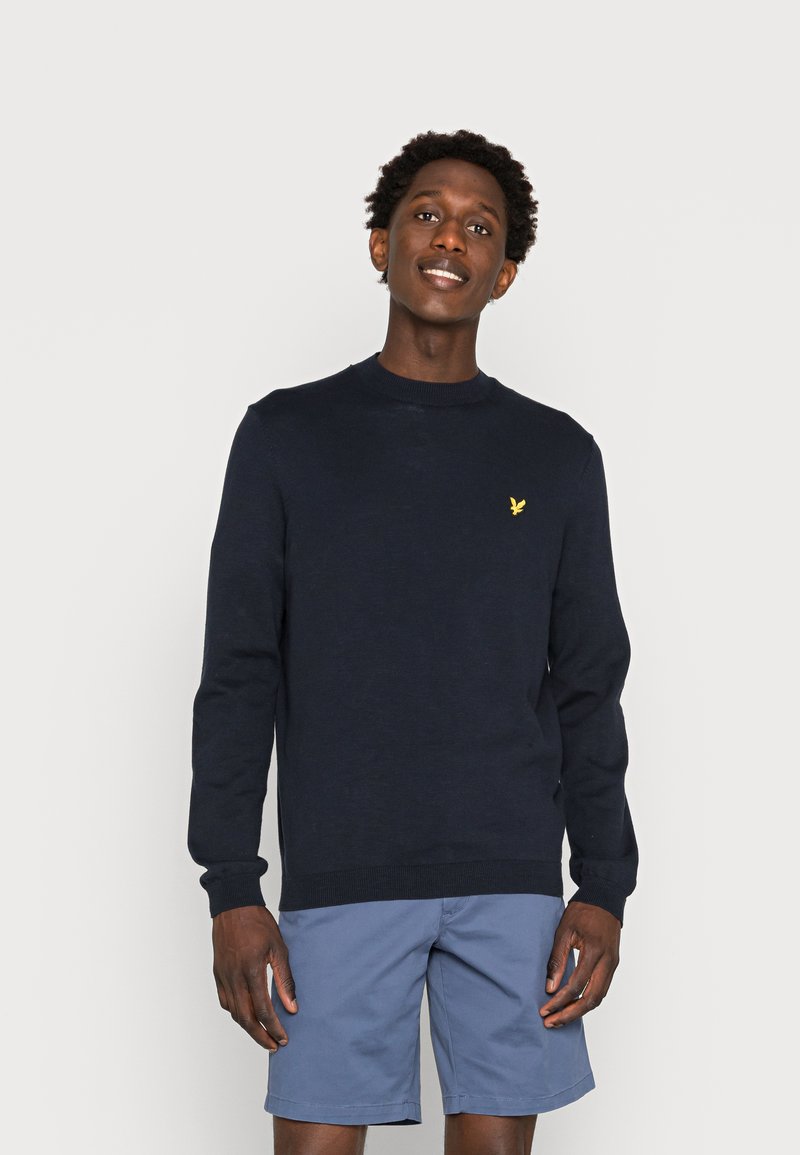 Lyle & Scott TURTLE NECK JUMPER - Camisola - dark navy