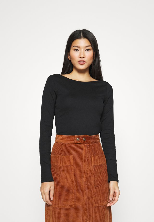 BATEAU - T-shirt à manches longues - true black