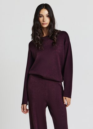 Calliope Felpa - bordeaux melange