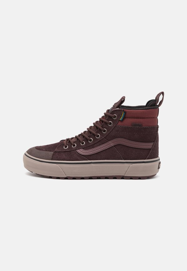 MTE SK8-HI WATERPROOF UNISEX - High-top trainers - bitter chocolate