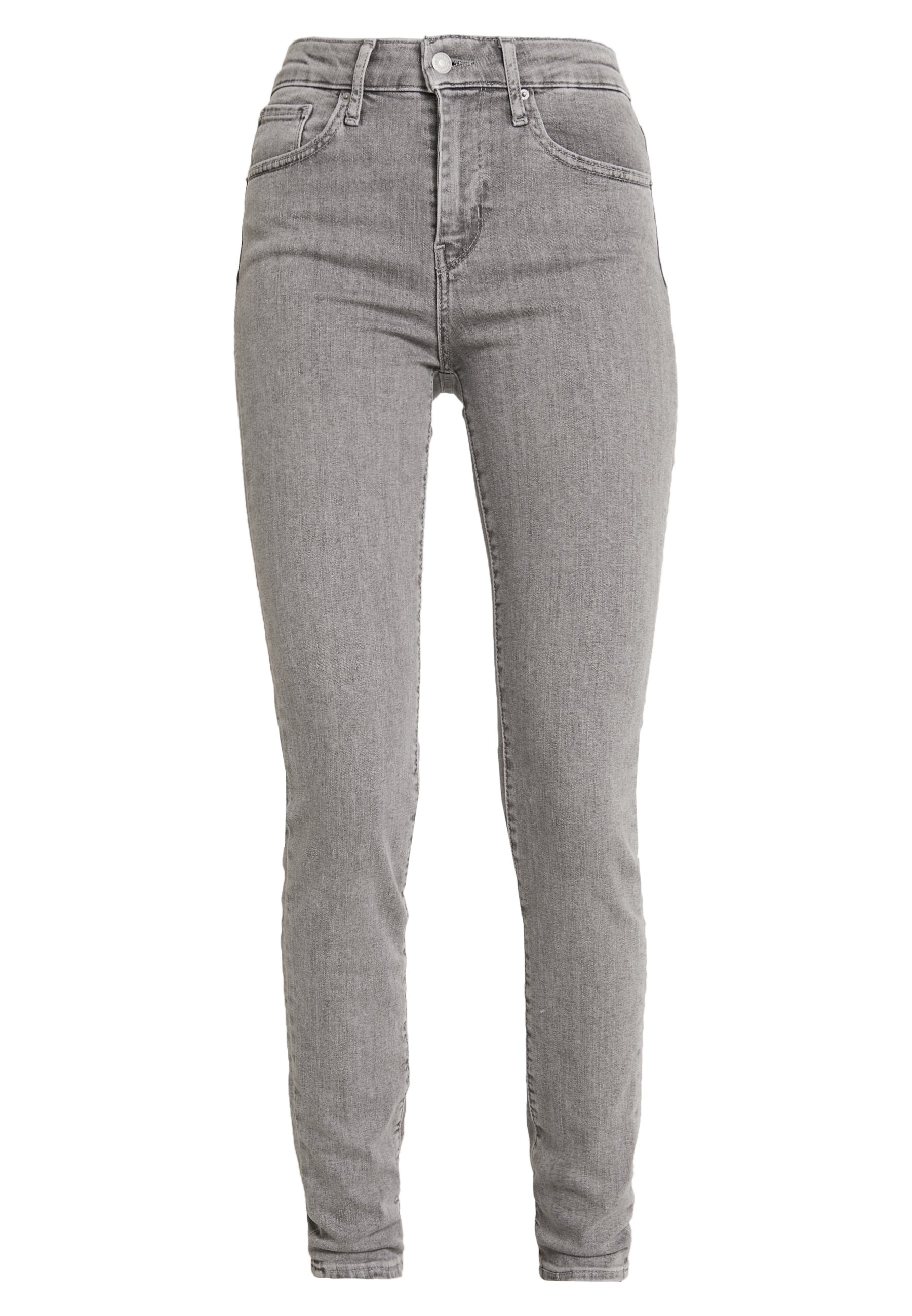 Levi's® 721 HIGH RISE SKINNY - Jeans Skinny Fit - set in stone/Grijs  denim/greydenim - Zalando.nl