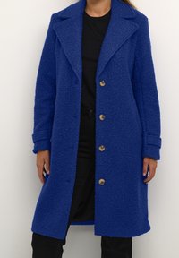 Kaffe Klassischer Mantel - blue