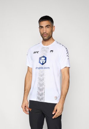 UFC ZENITH FIGHT NIGHT MENS  - Trükipildiga T-särk - white