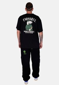 Homeboy ALIEN - Pantalon cargo - black