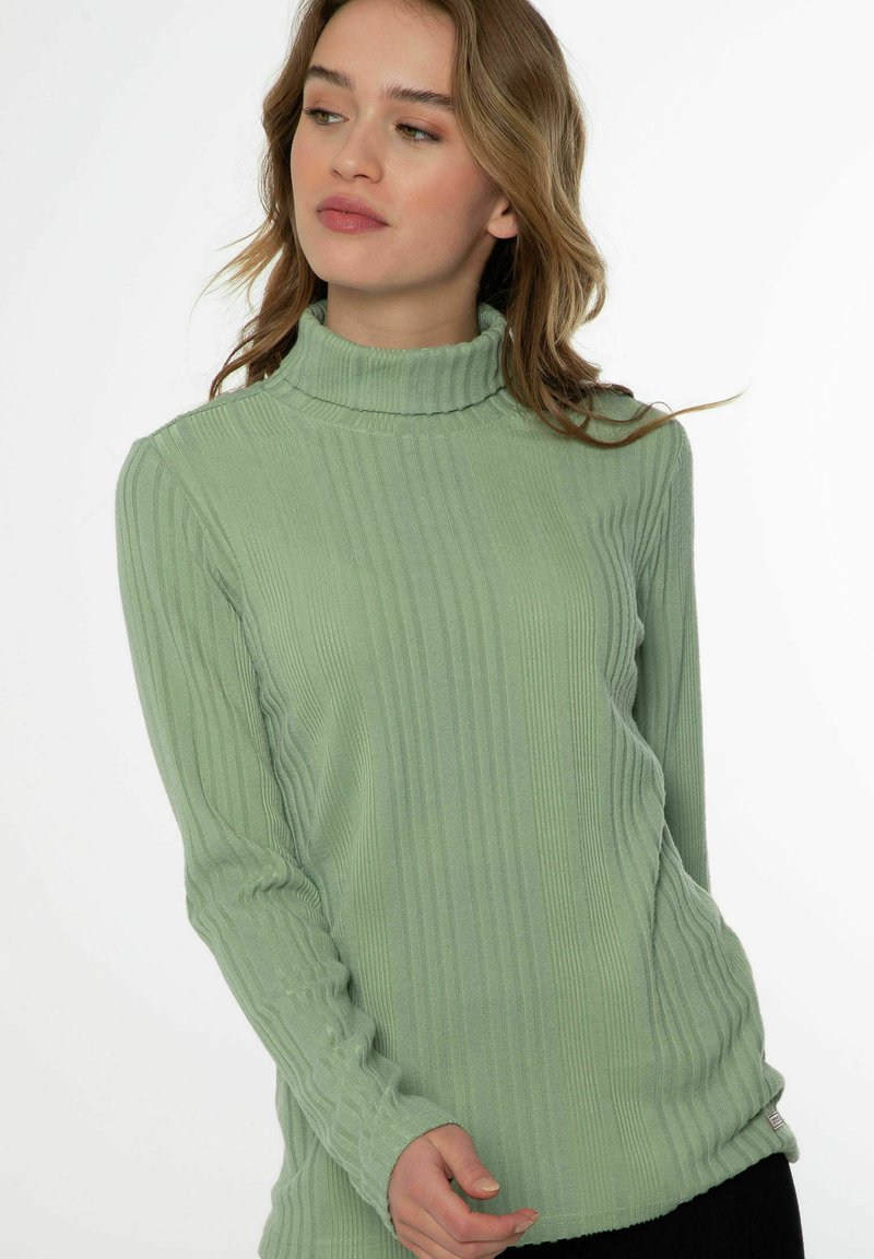 Damen Sportbekleidung | Protest ELLAAS Strickpullover juniper/hellgrün - XK87235 Damen Sportbekleidung | Protest ELLAAS Strickpullover juniper/hellgrün - XK87235