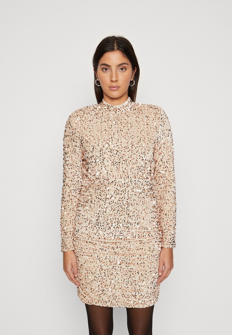 Vero Moda - VMBELLA  - Vestito elegante - pumice stone/champagne, Ingrandire