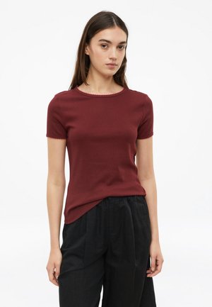 s.Oliver, T-SHIRT - T-Shirt basic - bordeaux