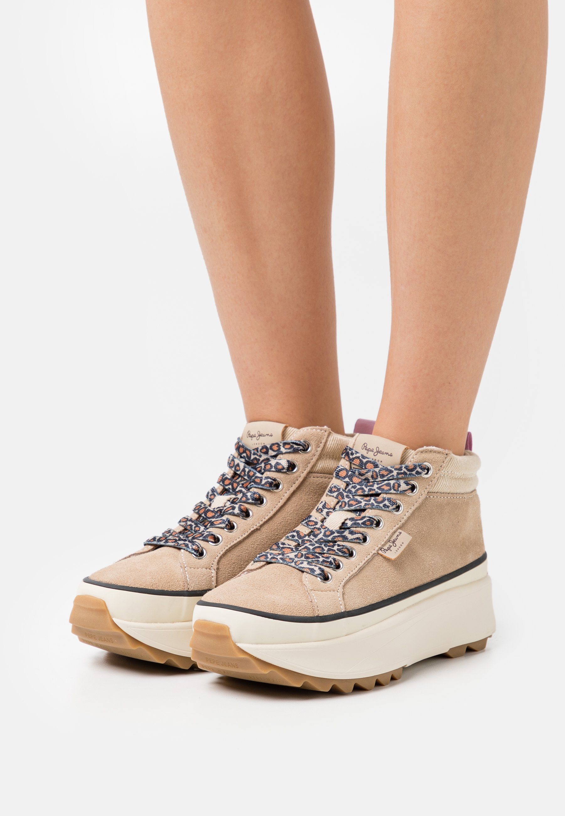 Pepe Jeans WORKING URBAN - Botines bajos - concealed/beige - Zalando.es