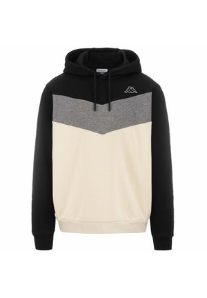 Jersey con capucha - black-white natural-grey ultimate mel