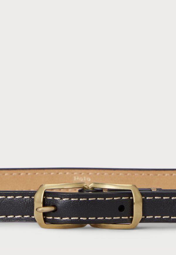 DOUBLE BUCKLE LEATHER BELT - Belt2