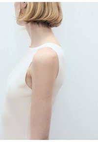Mango MUSHU - Vestito lungo - off-white