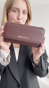 Anna Field Geldbörse - brown